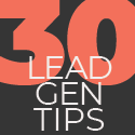 30 Lead Gen Tips